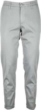 Re-hash Broek - Heren - Chinos - Grijs - W32 - Katoen - Broeken