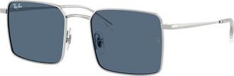 Ray-Ban RB3782 003/80 Mens Sunglasses Silver Size 50