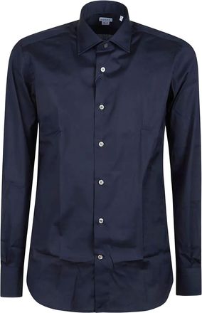 Orian button-down cotton shirt - Blue