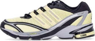 adidas Sneakers, male, Multicolor, Size: 12 1/3 US Yellow Cushion Sneaker with 3 Stripes