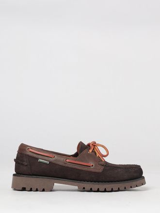 Sebago Guardian Suede Boat Shoes with Side Lacing