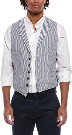 Slowear Slowear Linen-Blend Sportscoat Vest
