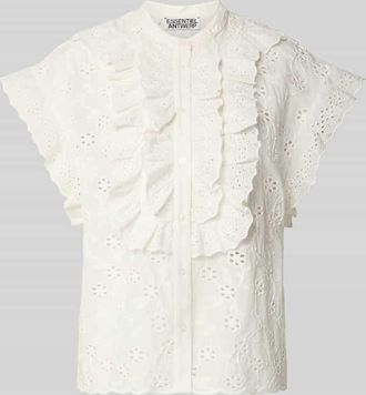 Essentiel Regular Fit Bluse aus reiner Baumwolle Modell JELLABA in Weiss, Gr&ouml;&szlig;e 34