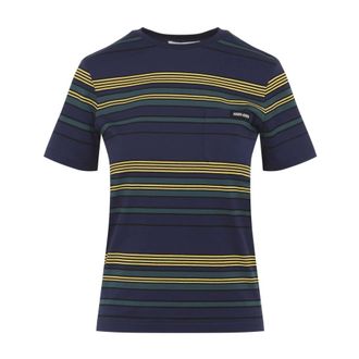 Miu Miu Cotton T-shirt - female - Miu Miu - T-Shirts - Multicolor - XS - Tops
