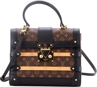 Louis Vuitton Black Monogram Canvas Trianon Pm (Authentic Pre-Loved)