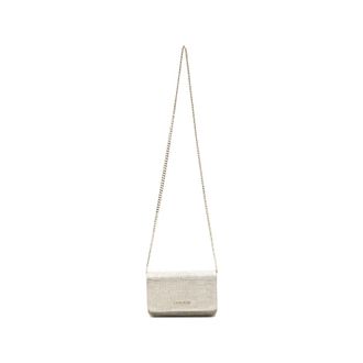 Marc Ellis Cross Body Bags, female, Beige, Size: ONE SIZE Everly Rf Textured Clutch Bag
