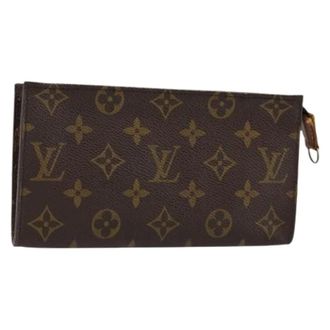 Louis Vuitton Pre-owned Clutches, female, Brown, Size: ONE SIZE Pre-owned Canvas Clutch