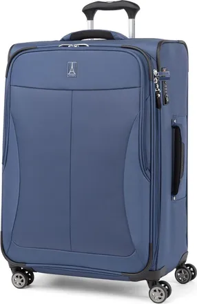 Travelpro Walkabout 6 Softside Expandable 25 Medium Checked Spinner Luggage in Ocean Blue at Nordstrom