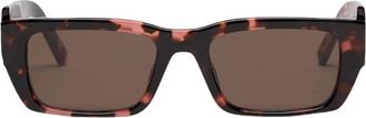 Palm Angels Palm Zonnebrillen - Dames - Zonnebrillen - Bruin - 53 MM - Accessoires