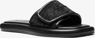 Michael Kors Suki Embellished Slide Sandal