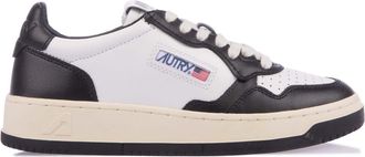 Autry Damesschoenen Autry Medalist Leather Court in zwart/wit