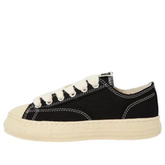 Miharayasuhiro Roy Past Sole Canvas Low Black S14FW702-BLK