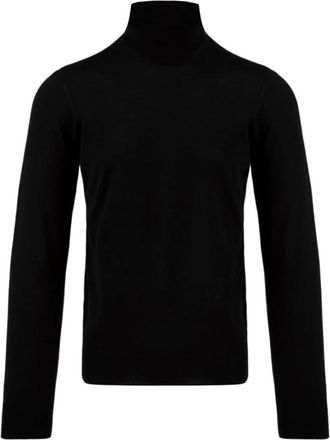 Drumohr D0D104 Sweater - Heren - Coltruien - Zwart - M - Truien & Vesten