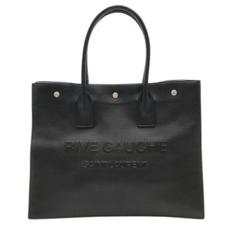 Saint Laurent Pre-owned Tote Bags, unisex, Black, Size: ONE SIZE Pre-owned Vintage Tote Bag