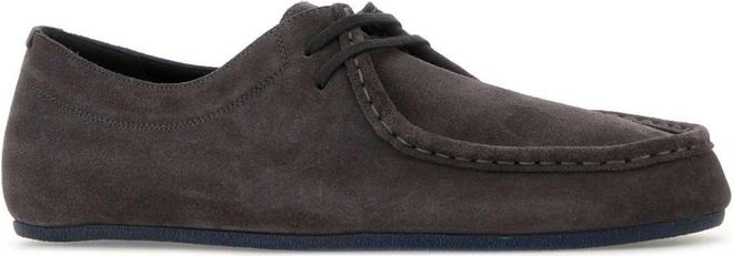 Suede Flat - Gray