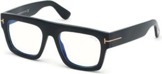 Tom Ford Glasses, unisex, Black, Size: 53 MM Fausto Frame