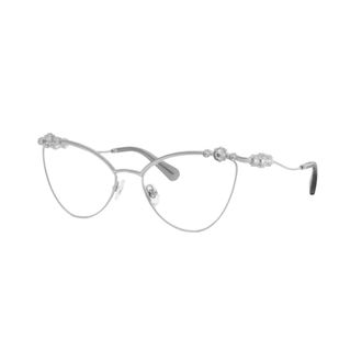 Swarovski Glasses, unisex, Gray, Size: 56 MM Sk1033 Optical Frame