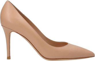 Gianvito Rossi Hakken - Dames - Pumps - Beige - 41 EU - Leer - Schoenen