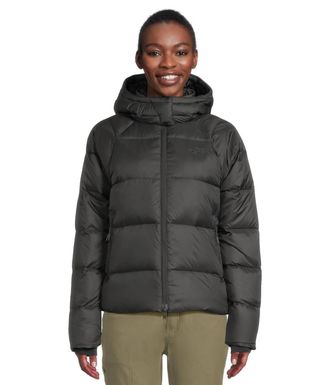 The North Face Hydrenalite City Down Hooded Jacket In Black