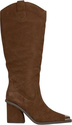 Alma En Pena Gestructureerde laars met hak - Dames - Cowboylaarzen - Bruin - 39 EU - Schoenen