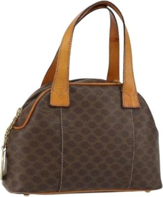 Celine Pre-owned Handbags, female, Brown, Size: ONE SIZE Pre-owned Vintage Plastic Handbag