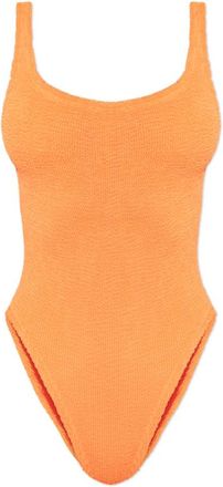 Hunza G Donna, Costumi da bagno, Arancione, Taglia unica, new