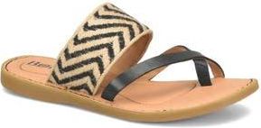 B&oslash;rn Maree Slide Sandal in Black Combo at Nordstrom Rack, Size 11