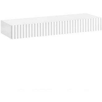 SoBuy SoBuy Floating Shelf With Drawer White 60x20x8cm Modern FHK38-W