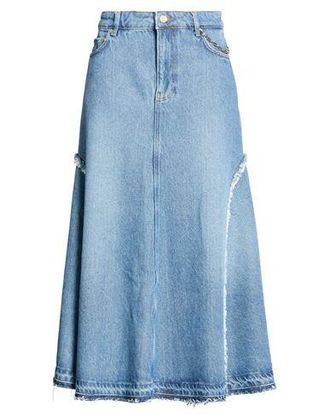 Ganni BOTTOMWEAR - Denim skirts on YOOX.COM