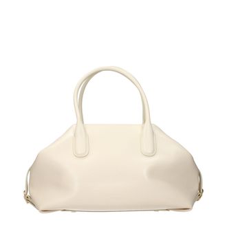 Themoir&egrave; Beige Leather Womens Handbag