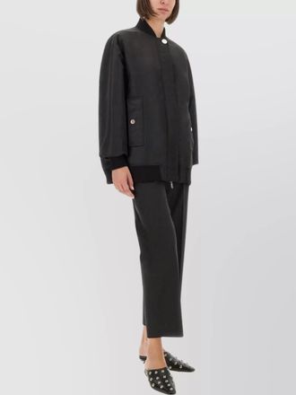 Sportmax relaxed-fit bomber jacket