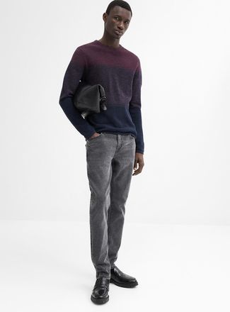 Only & Sons Mens Loom ash-grey jean Slim fit