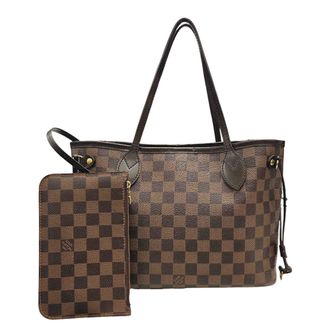 Louis Vuitton Brown Damier Canvas Ebene Damier Canvas Pvc Tote Bag (Pre-Owned)