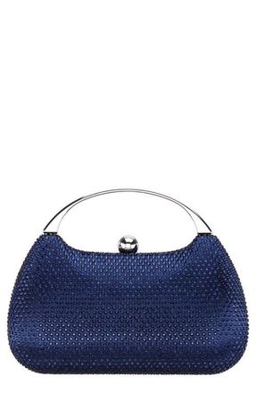 Nina Brando Clutch in Navy at Nordstrom