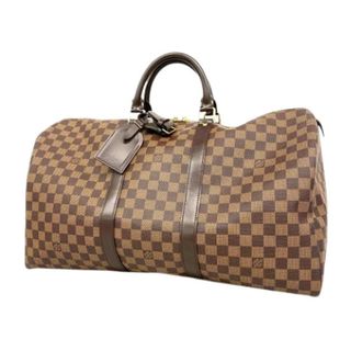 Louis Vuitton Pre-owned Weekend Bags, unisex, Brown, Size: ONE SIZE Pre-owned Keepall 50 Boston Bag