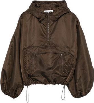 Cecilie Bahnsen Hooded Balloon-sleeve Jacket