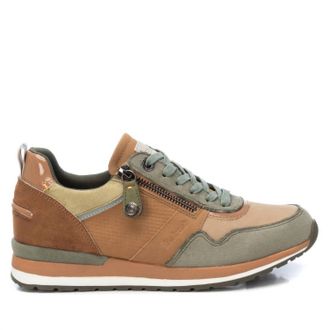 Xti Womens Casual Sneakers In Kakhi