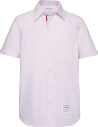 Thom Browne Pink Regular Solid Shirt