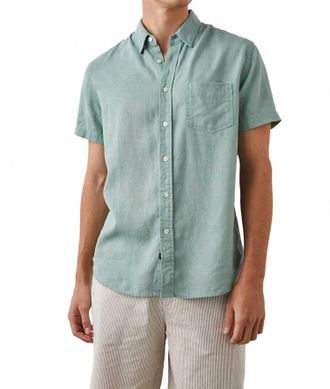 Rails Paros Polo Shirt In Jade
