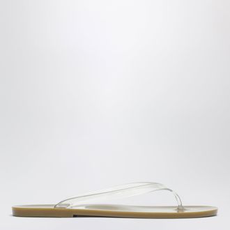 CHRISTOPHER ESBER Jo thong sandals in Khaki Clear