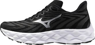Mizuno WomenS Wave Sky 8 Running Shoe In Black-Silver