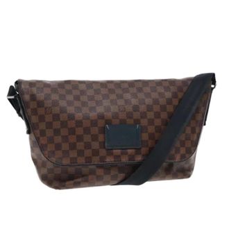 Louis Vuitton Pre-owned Cross Body Bags, female, Brown, Size: ONE SIZE Pre-owned Damier Ebene Shoulder Bag