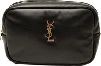 Saint Laurent Pre-owned Saint Laurent Padded Lambskin Calypso Pouch Ladies YI6WXU977YT5UQ94