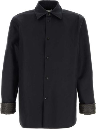 Bottega Veneta Black Regular Solid Shirt