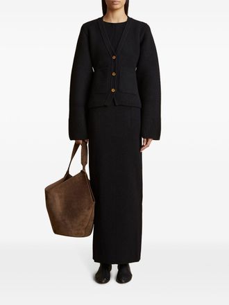 Khaite Scharlaken Kasjmier Cardigan