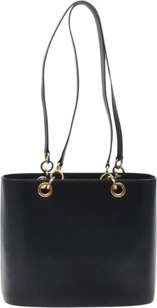 Ferragamo Pre-owned Shoulder Bags, female, Black, Size: ONE SIZE Pre-owned Vintage Tote Bag