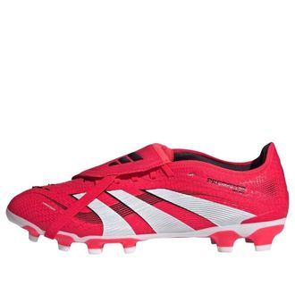 adidas Predator Pro Fold-Over Tongue FG Lucid Red White JR0443
