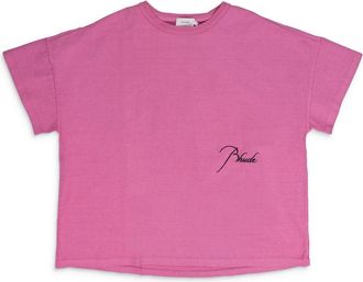 Rhude Pink Reverse Tee