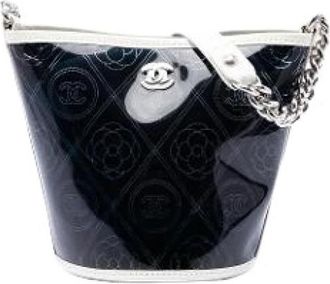 Chanel Pre-owned Bucket Bag - Dames - Vintage Tas - Zwart - ONE Size - Leer - Vintage