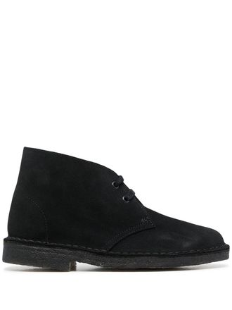 Clarks Suède desert boots - Zwart
